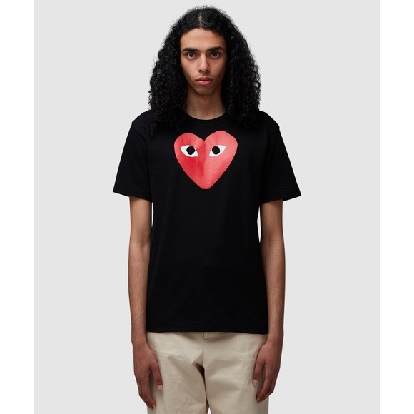 Other - Comme Des Garc?ons PLAY Central Heart Logo T-shirt